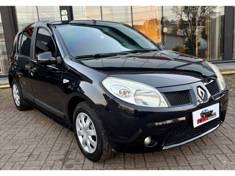 RENAULT - SANDERO - 2010/2010 - Preta - R$ 31.900,00