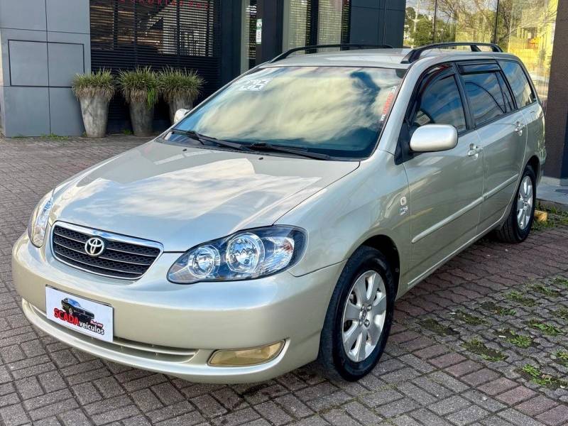 TOYOTA - FIELDER - 2007/2008 - Dourada - R$ 48.900,00