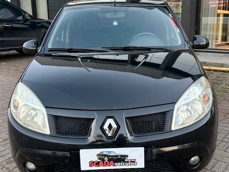 RENAULT - SANDERO - 2010/2010 - Preta - R$ 31.900,00