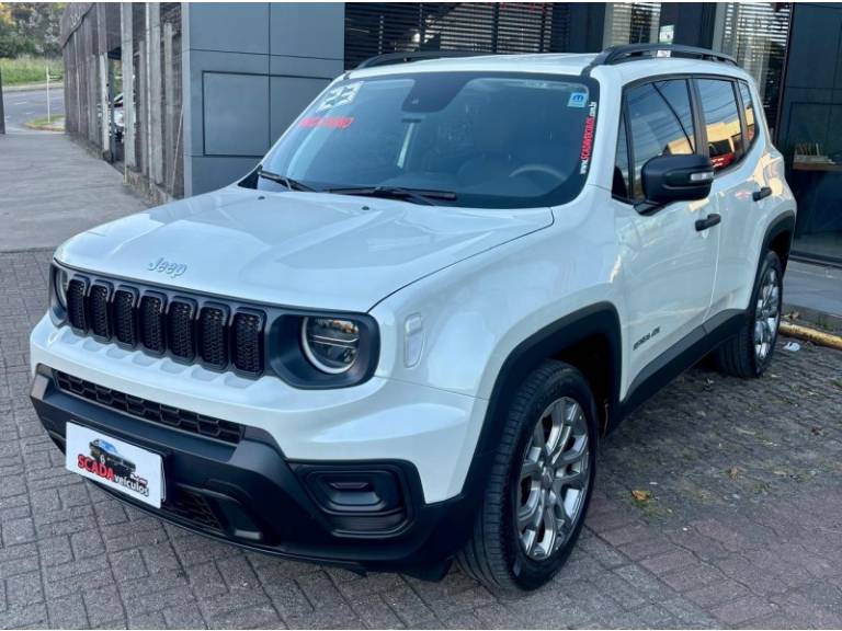 JEEP - RENEGADE - 2022/2023 - Branca - R$ 105.900,00
