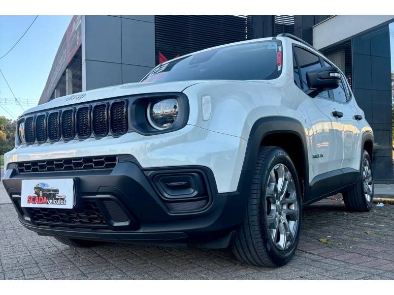 JEEP - RENEGADE - 2022/2023 - Branca - R$ 105.900,00